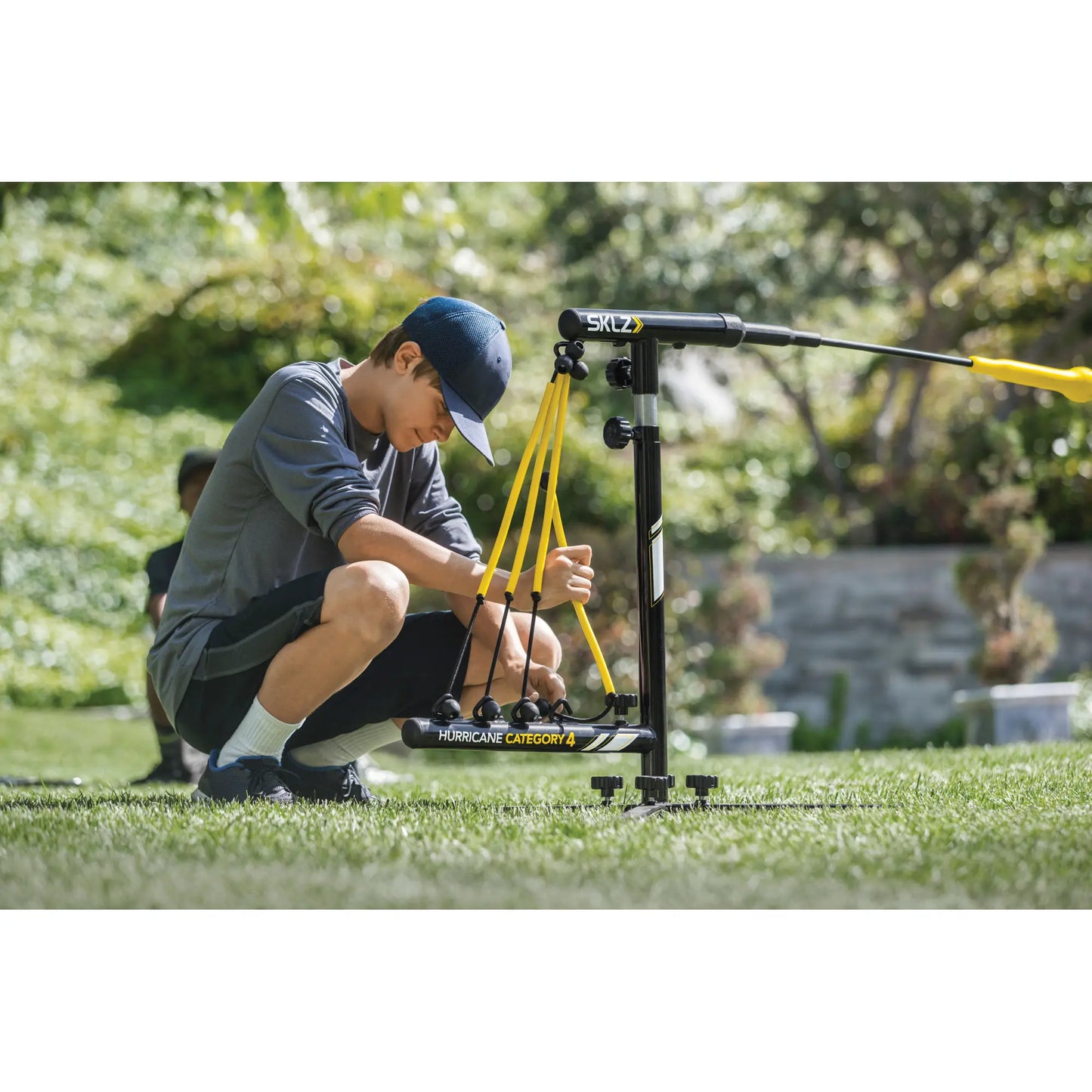 SKLZ Hurricane Category 4 Premium Swing Trainer for Advanced Solo Training Sessions Improve Hitting Technique through Repetition