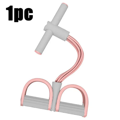 Multifunctional Foot Pedal Resistance Assistance Expander Chest Leg Band