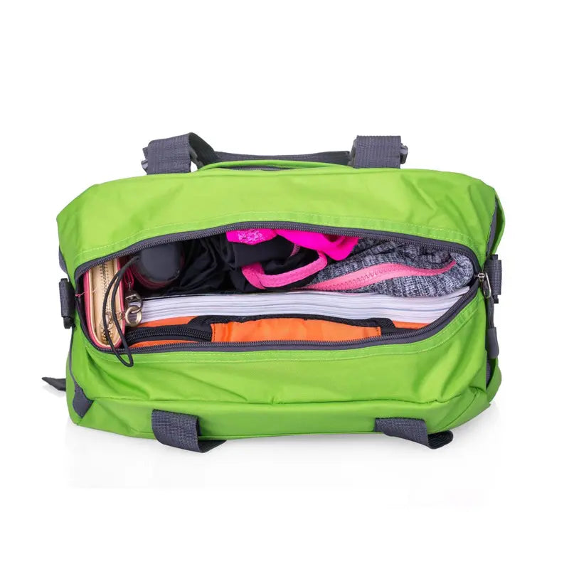 Large Capacity Yoga Gym Backpack, Sports Swimming Travel Bag, Portable Yoga Mat Carrier
