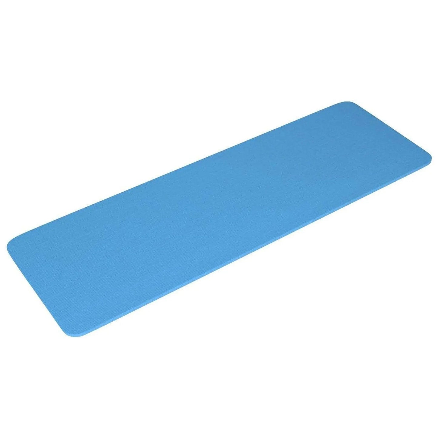 Fitvids High Density 1/2-In Exercise Yoga Mat with Carrying Strap, Blue