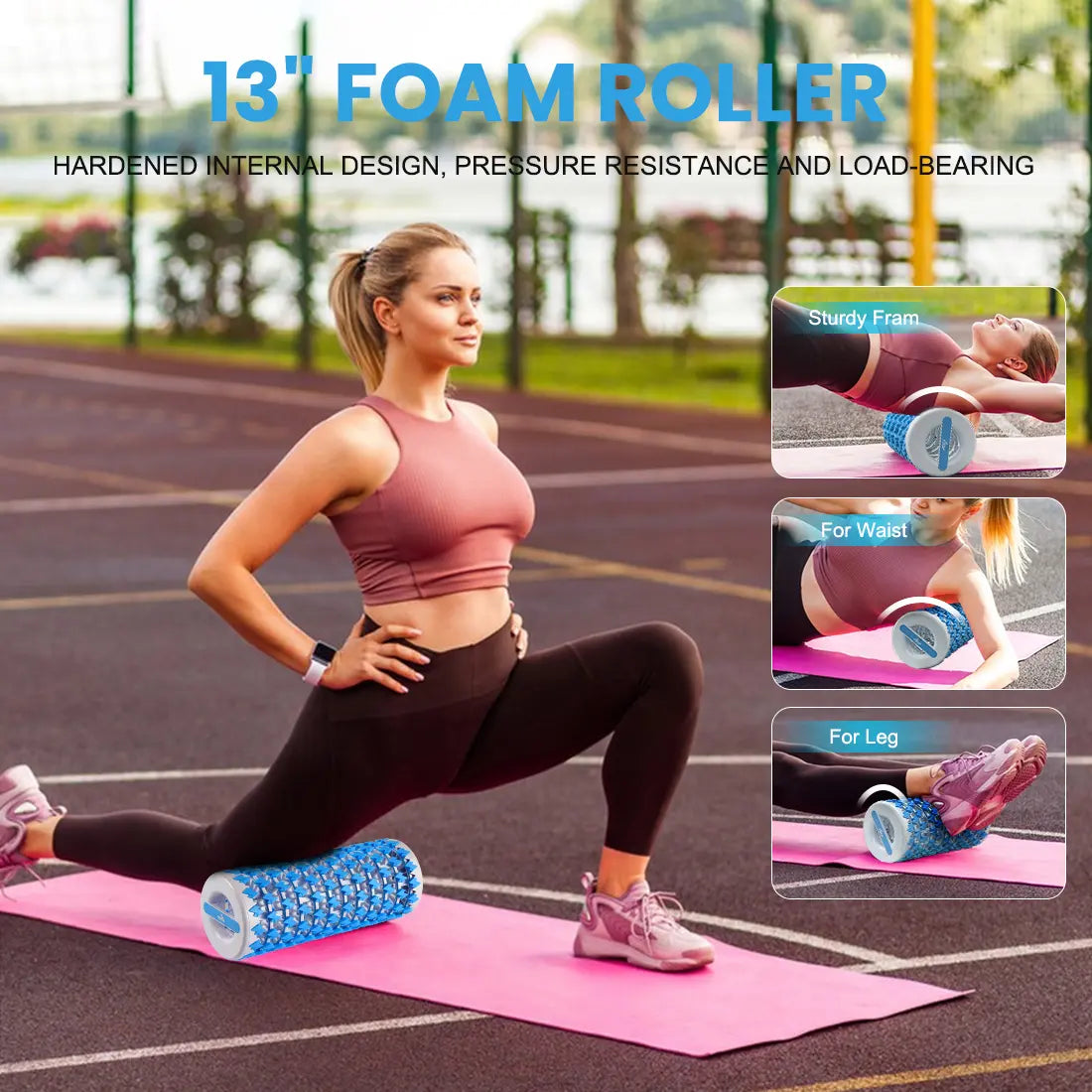 Foam Roller Equipment, Multiple Colour & Retractable Summervibes