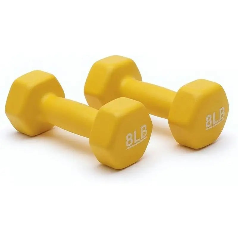 ‌ Neoprene Dumbbell Weights for Home Workouts - Soft Grip Hand Weights for Muscle Training