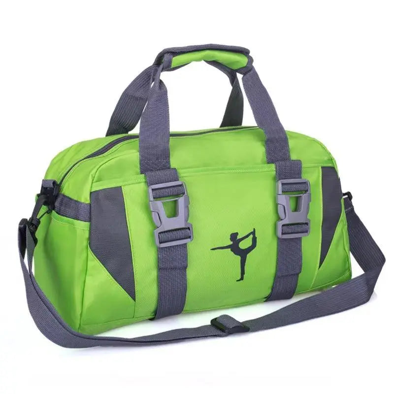 Large Capacity Yoga Gym Backpack, Sports Swimming Travel Bag, Portable Yoga Mat Carrier