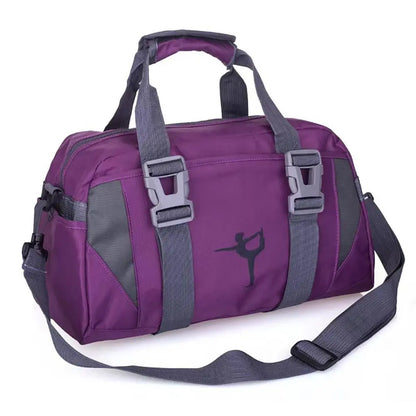 Large Capacity Yoga Gym Backpack, Sports Swimming Travel Bag, Portable Yoga Mat Carrier