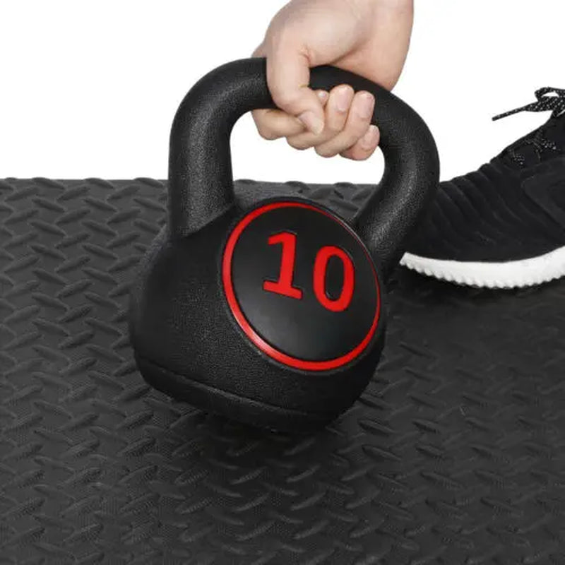Answer E 3-Piece Kettlebell Set Fitness Strength Training Exercise with Base Home Gym, Home Gym Use, Strength Training Equipment,Summervibes