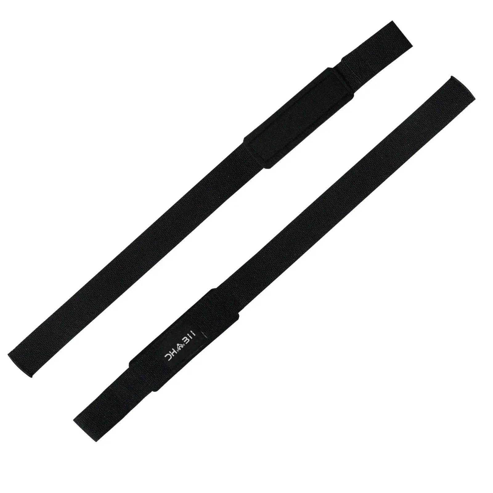 DHABII Lifting Wrist Strap with Silicon Printing - 2.5Mm Neoprene Padding for Wrist Support, Weightlifting Straps Are 25 Inch Long for Complete Grip