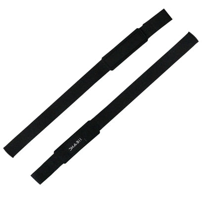 DHABII Lifting Wrist Strap with Silicon Printing - 2.5Mm Neoprene Padding for Wrist Support, Weightlifting Straps Are 25 Inch Long for Complete Grip