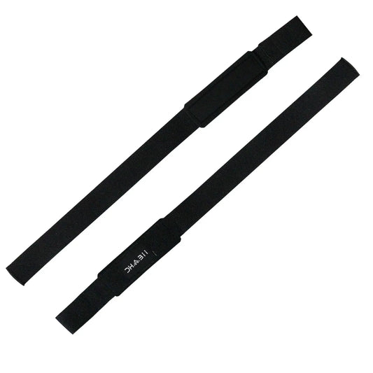 DHABII Lifting Wrist Strap with Silicon Printing - 2.5Mm Neoprene Padding for Wrist Support, Weightlifting Straps Are 25 Inch Long for Complete Grip
