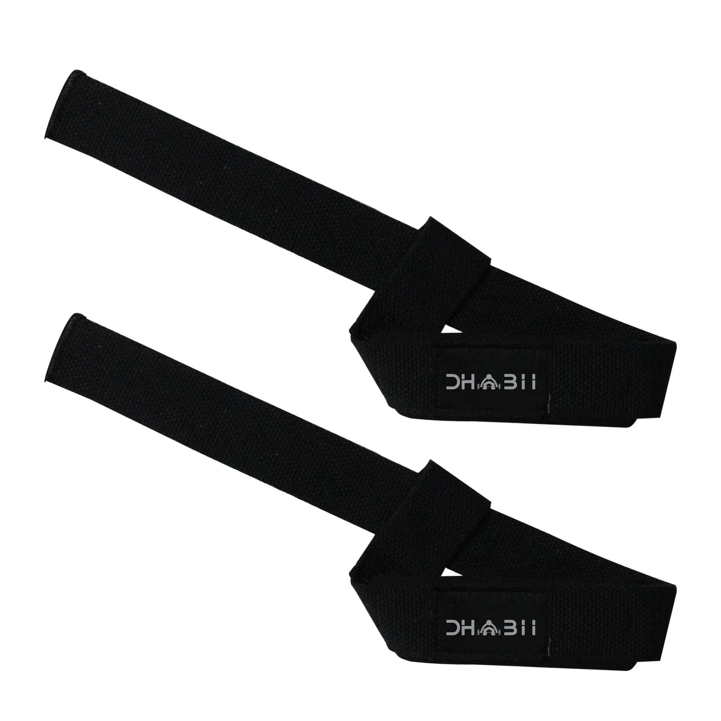 DHABII Lifting Wrist Strap with Silicon Printing - 2.5Mm Neoprene Padding for Wrist Support, Weightlifting Straps Are 25 Inch Long for Complete Grip