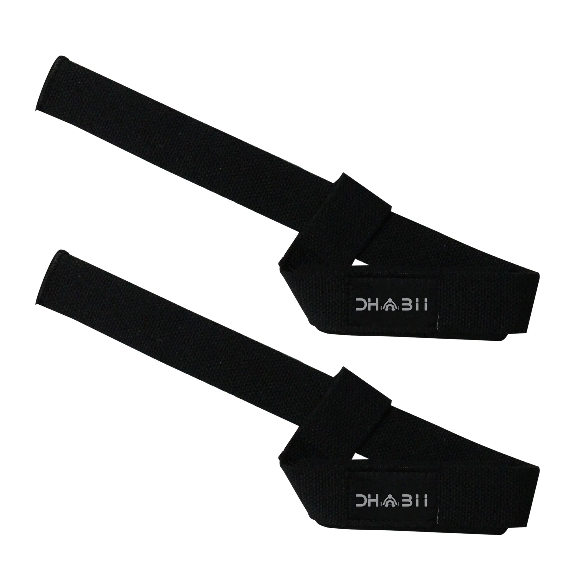 DHABII Lifting Wrist Strap with Silicon Printing - 2.5Mm Neoprene Padding for Wrist Support, Weightlifting Straps Are 25 Inch Long for Complete Grip