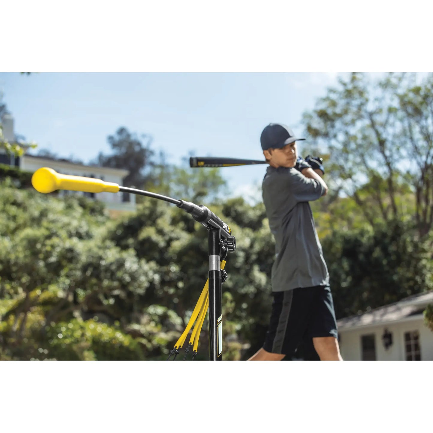 SKLZ Hurricane Category 4 Premium Swing Trainer for Advanced Solo Training Sessions Improve Hitting Technique through Repetition