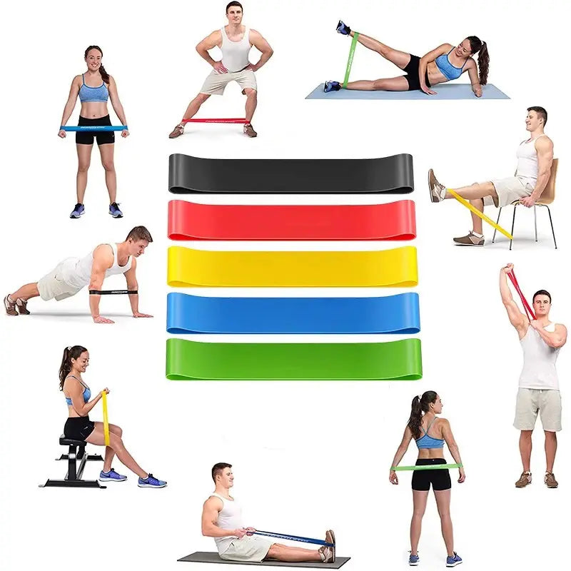 【Tiktokshopblackfriday】Resistance Bands for Working Out, Elastic Pilates Flexbands for Physical Therapy Yoga, Stretch Exercice Loop Bands for Booty Legs Muscle Training Equipment Home Workout