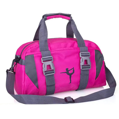 Large Capacity Yoga Gym Backpack, Sports Swimming Travel Bag, Portable Yoga Mat Carrier