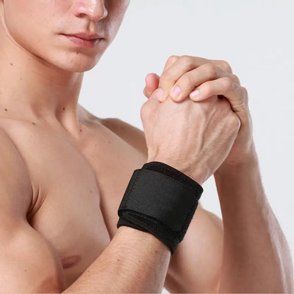 YOKOMA Wristbands Weight Lifting Wrist Wraps Sticky Strap with Elasticity Wraps