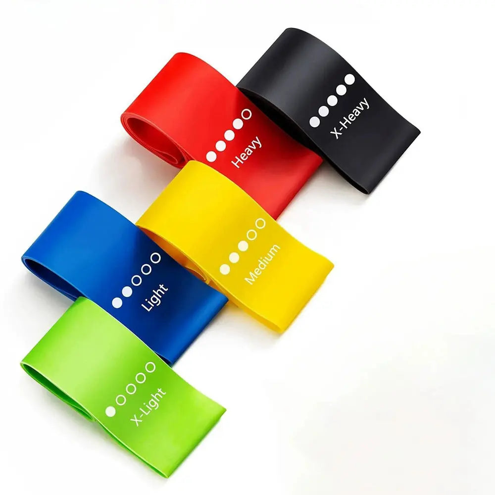 【Tiktokshopblackfriday】Resistance Bands for Working Out, Elastic Pilates Flexbands for Physical Therapy Yoga, Stretch Exercice Loop Bands for Booty Legs Muscle Training Equipment Home Workout