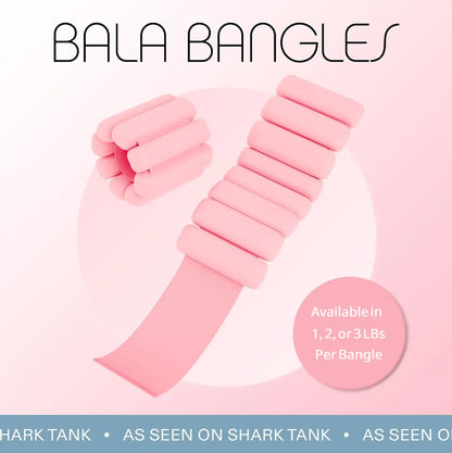Bala Bangles - Set of 2 Adjustable Wearable Wrist & Ankle Weights