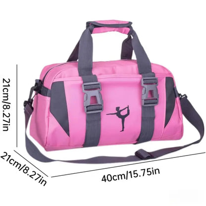Large Capacity Yoga Gym Backpack, Sports Swimming Travel Bag, Portable Yoga Mat Carrier
